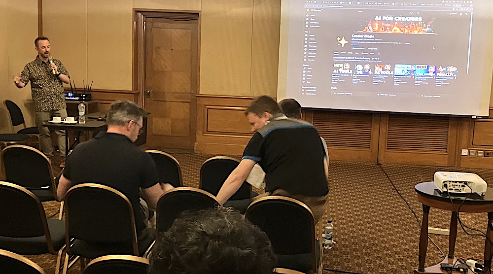RadioDays Asia workshop: Photo (c) S Ahern